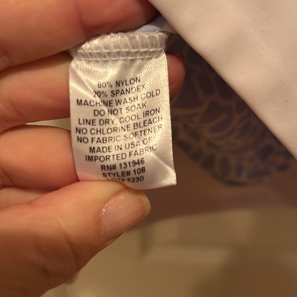 Blue/white Jude Connally dress - Picture 6 of 6